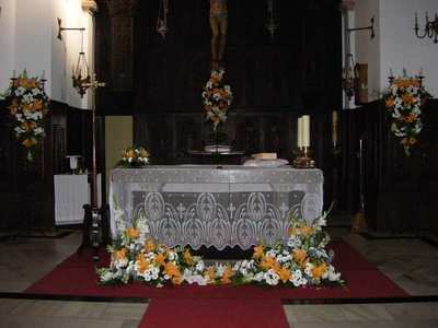 ALTAR IGLESIA DE SANTA CRUZ DE JOVE GIJON