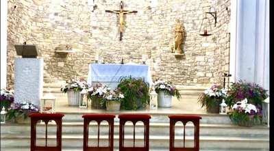 ALTAR IGLESIA SAN SALVADOR DE DEVA GIJON