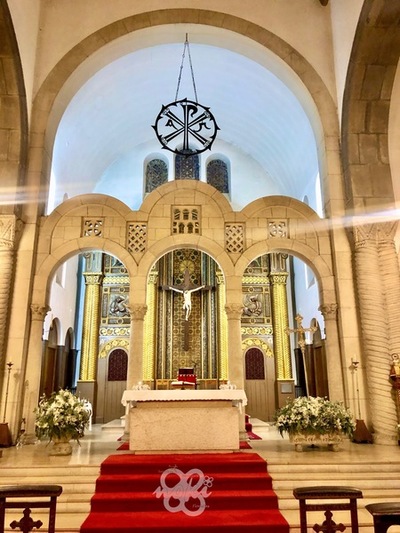ALTAR IGLESIA DE SAN JULIAN DE SOMIO GIJON