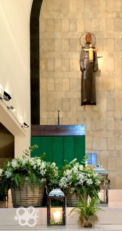 ALTAR IGLESIA SAN ANTONIO DE PADUA, CAPUCHINOS GIJON