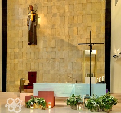 ALTAR IGLESIA SAN ANTONIO DE PADUA, CAPUCHINOS GIJON