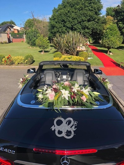 DECORACION COCHE DE NOVIOS