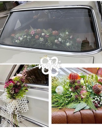 DECORACION COCHE DE NOVIOS