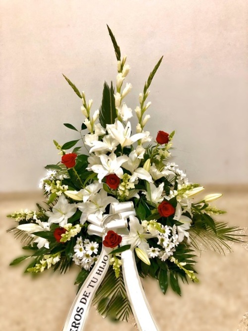 Centro mortuorio variado