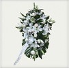 PALMA MORTUORIA DE FLORES BLANCAS
