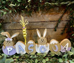 FIGURA CONEJITAS PASQUA
